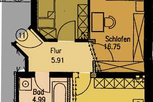 Chemnitz: Vermietete 3-Raumwohnung mit Balkon, Lift & Glasfaseranschluss zu verkaufen! – Ludwig-Kirsch-Str. 25, 9130 Sonnenberg, Chemnitz – Vorschaubild 16