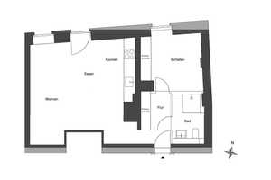 Neuwertige 2-Zimmer-Wohnung in Gründerzeit-Altbau in Berlin-Mitte – Torstrasse 225, 10115 Berlin – Vorschaubild 2