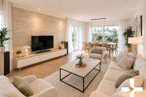 Barrierearme Wohnung im Penthouse-Stil
