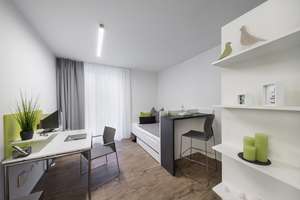 Möbliertes 1-Zimmer-Studentenapartment in Altstadtlage – Haugerglacisstraße 5C, 97080 Altstadt, Würzburg – Vorschaubild 2