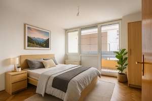 Attraktive 3-Zimmer-Wohnung mit tollem Ausblick im renommierten Pharao-Haus! – Die vollständige Adresse der Immobilie erhältst du vom Anbieter., 81925 Oberföhring, München – Vorschaubild 12