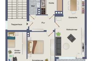 KUNZE: gepflegte 3-Zimmerwohnung mit herausragender Anbindung – 30459 Ricklingen (Ortsteil), Hannover – Vorschaubild 9