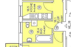 Gemütliche Dachgeschoss-Wohnung mit Balkon in Stadtfeld Ost! – Annastr. 23a+b, 39108 Stadtfeld Ost, Magdeburg – Vorschaubild 6