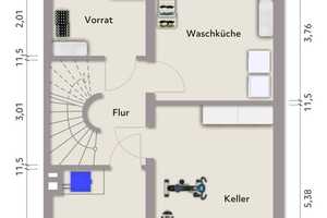 Sehr gepflegte DHH mit großem Garten – Augsburg – Vorschaubild 12