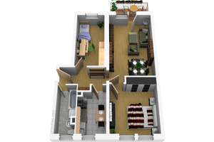 Schöne 3-Raum-Wohnung im Stadtzentrum mit Balkon! – 39104 Altstadt, Magdeburg – Vorschaubild 2