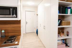 NUR FÜR Schüler und Studenten!!!
1-Zimmer Studentenapartment im Beethoven Park II – Alpenstraße 10a, 86159 Bahnhofs-, Bismarckviertel, Augsburg – Vorschaubild 3