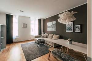 Möblierte 2 Zimmern Whg mit EBK, Balkon Wlan, Strom inklusive Zentrum