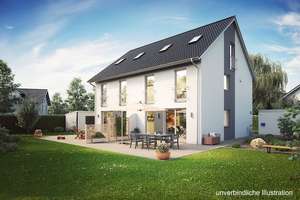 Neubau Doppelhaushälfte in schöner Ortsrandlage – Die vollständige Adresse der Immobilie erhältst du vom Anbieter., 73110 Hattenhofen – Vorschaubild 1