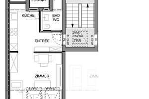 *Traumhafte Single-Dachwohnung mit exklusiver Ausstattung mitten im Westen* – Die vollständige Adresse der Immobilie erhältst du vom Anbieter., 70193 Vogelsang, Stuttgart – Vorschaubild 6