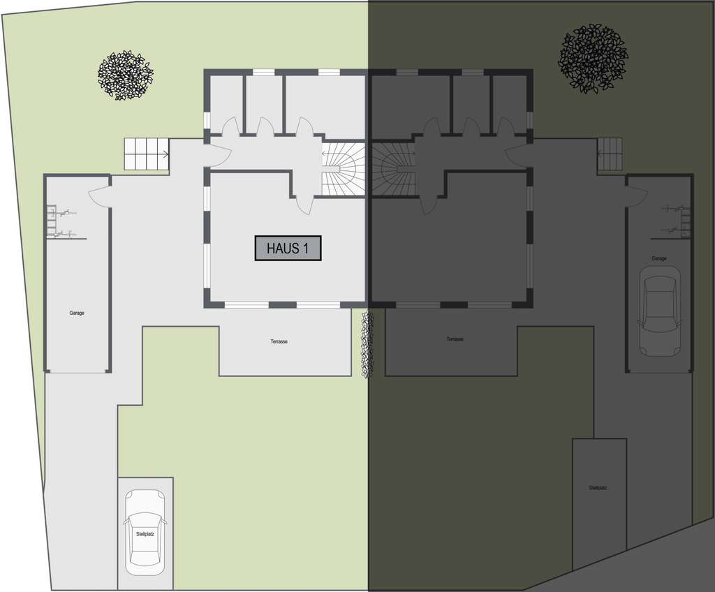 Immobilie in Adlkofen - KfW-55 Neubau - Großzügige Doppelhaushälfte mit zwei Bädern!!! - Bild 3