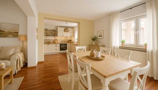 Bild von Stilvolles Einfamilienhaus mit Gartenparadies und Pool