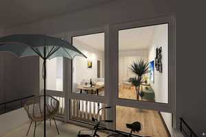 Ruhige 1-Zi.-Whg. mit Balkon am Kufsteiner Platz – Montgelasstraße 33, 81679 München – Vorschaubild 2