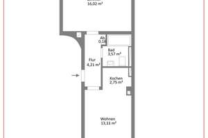 Kapitalanlage oder citynahes Zuhause - Charmante 2 Zimmer-Wohnung mit Balkon in Augsburg – Die vollständige Adresse der Immobilie erhältst du vom Anbieter., 86152 Jakobervorstadt-Nord, Augsburg – Vorschaubild 8