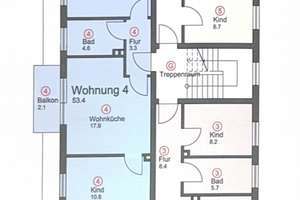 Mehrfamilienhaus: 11 Einheiten mit zusätzlichem Neubaupotenzial – Die vollständige Adresse der Immobilie erhältst du vom Anbieter., 87600 Neugablonz, Kaufbeuren – Vorschaubild 20