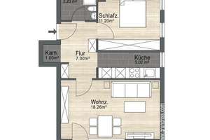 Sendling-Westpark: Sanierte 2-Zimmer Wohnung mit Balkon - bezugsfertig – Die vollständige Adresse der Immobilie erhältst du vom Anbieter., 81369 Mittersendling, München – Vorschaubild 23