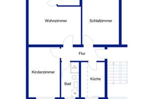 Attraktive 3‑Zimmer‑Wohnung in begehrter Wolfsburger Lage – Die vollständige Adresse der Immobilie erhältst du vom Anbieter., 38440 Eichelkamp, Wolfsburg – Vorschaubild 4