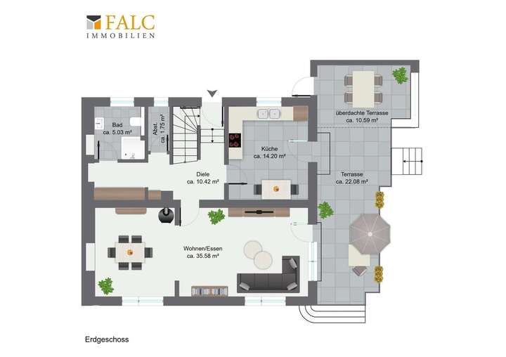 Grundriss Erdgeschoss