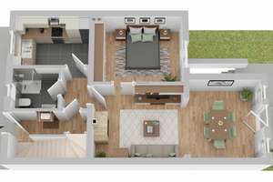 Modernisiertes Reihenhaus * 3 Garagen * PV-Anlage * Sauna * Whirlpool uvm. – Die vollständige Adresse der Immobilie erhältst du vom Anbieter., 38446 Hellwinkel, Wolfsburg – Vorschaubild 16