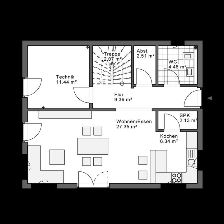 Grundriss EG