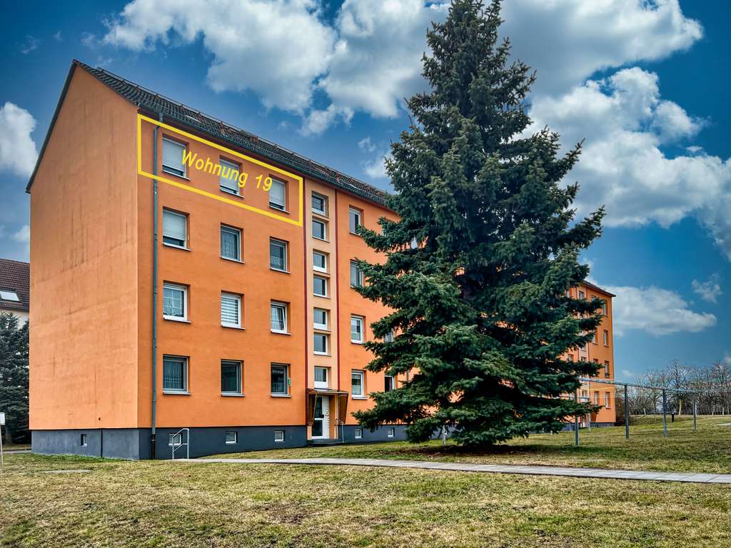 Immobilie in Trebsen/Mulde - 3 Raum Eigentumswohnung mit Garage in Trebsen - Bild 1