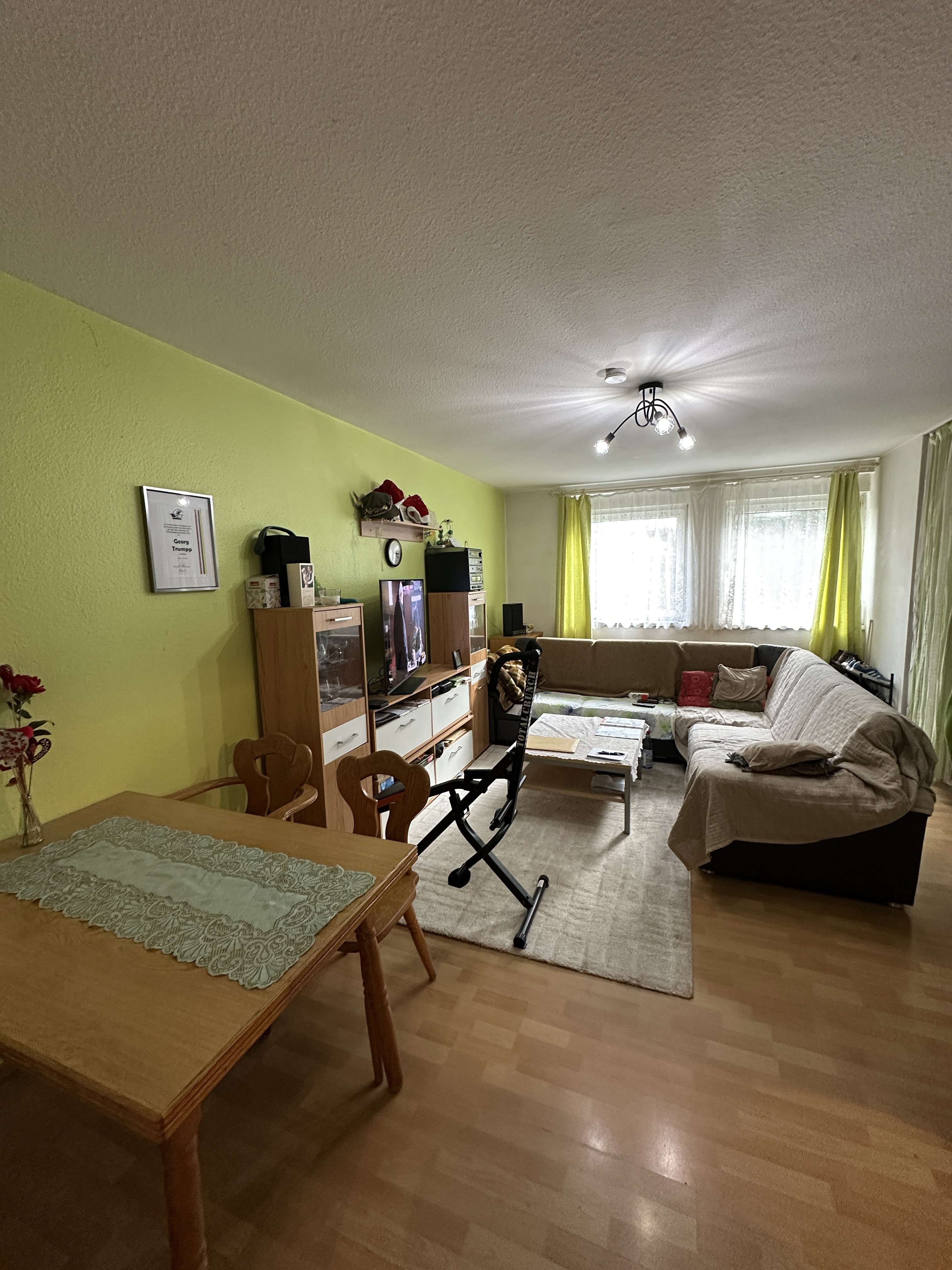 Immobilie in Essenheim - Gepflegte 3-Zimmer Wohnung in Essenheim mit Außenstellplatz - Heizung neu, Dach neu  - Bild 2