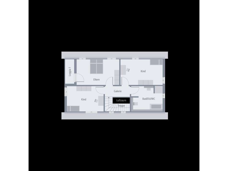 Grundriss Dachgeschoss