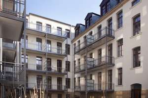 Wunderschöne 2-Zimmer-Wohnung im sanierten Fabrikgebäude mit Loggia – Eilenburger Straße 20b, 4317 Reudnitz-Thonberg, Leipzig – Vorschaubild 4