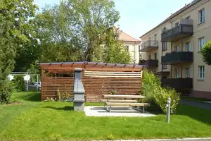 Stilvoll sanierte 3-Raum-Wohnung mit Balkon im charmanten Denkmalobjekt "Hoffmans Gärten" – Essener Straße 83, 4357 Leipzig – Vorschaubild 9