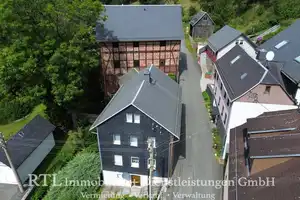 Einfamilienhaus mit großem Grundstück und Scheune – Saale-Orla-Kreis – Vorschaubild 1