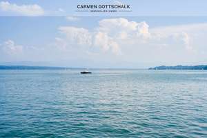 Der See im Großformat.  Moderne Familienvilla mit Panoramaseeblick, Garten und Strandbadnähe.
