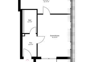 DT8 - 2-Zimmer-Dachgeschosswohnung im modernen Neubau – Die vollständige Adresse der Immobilie erhältst du vom Anbieter., 21031 Lohbrügge, Hamburg – Vorschaubild 7
