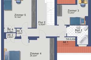 großzügige Doppelhaushälfte im Grunewald, mit Ausbaupotential – Die vollständige Adresse der Immobilie erhältst du vom Anbieter., 14055 Westend, Berlin – Vorschaubild 21