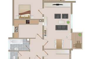 Sofort verfügbare 3,5-Zimmer-Wohnung in ruhiger Lage von Markdorf – Die vollständige Adresse der Immobilie erhältst du vom Anbieter., 88677 Markdorf – Vorschaubild 12