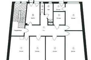 Traumhafte 5 Zimmer Villenetage -viele elegante Details, großer Balkon, Einzelgarage, Panoramablick – Die vollständige Adresse der Immobilie erhältst du vom Anbieter., 70190 Ostheim, Stuttgart – Vorschaubild 34