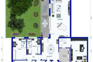 Familienfreundlicher und barrierearmer Bungalow mit Wohlfühlcharakter in Bochum-Harpen (Erbbaupacht) – Bochum – Vorschaubild 32
