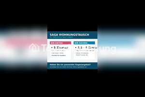 Tauschwohnung: 95 m² Wohnung in Hamburg-Mitte, 5 Zimmer