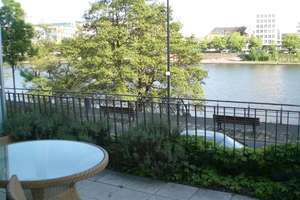 Exklusives Wohnen im Westhafen mit traumhafter Terrasse und Mainblick - teilmöbliert – 60327 Gutleutviertel, Frankfurt am Main – Vorschaubild 4