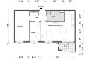 Wohnen mit Charakter: Elegante 2,5-Zimmer-Wohnung in Steglitz – Albrechtstraße 22, 12167 Steglitz, Berlin – Vorschaubild 10