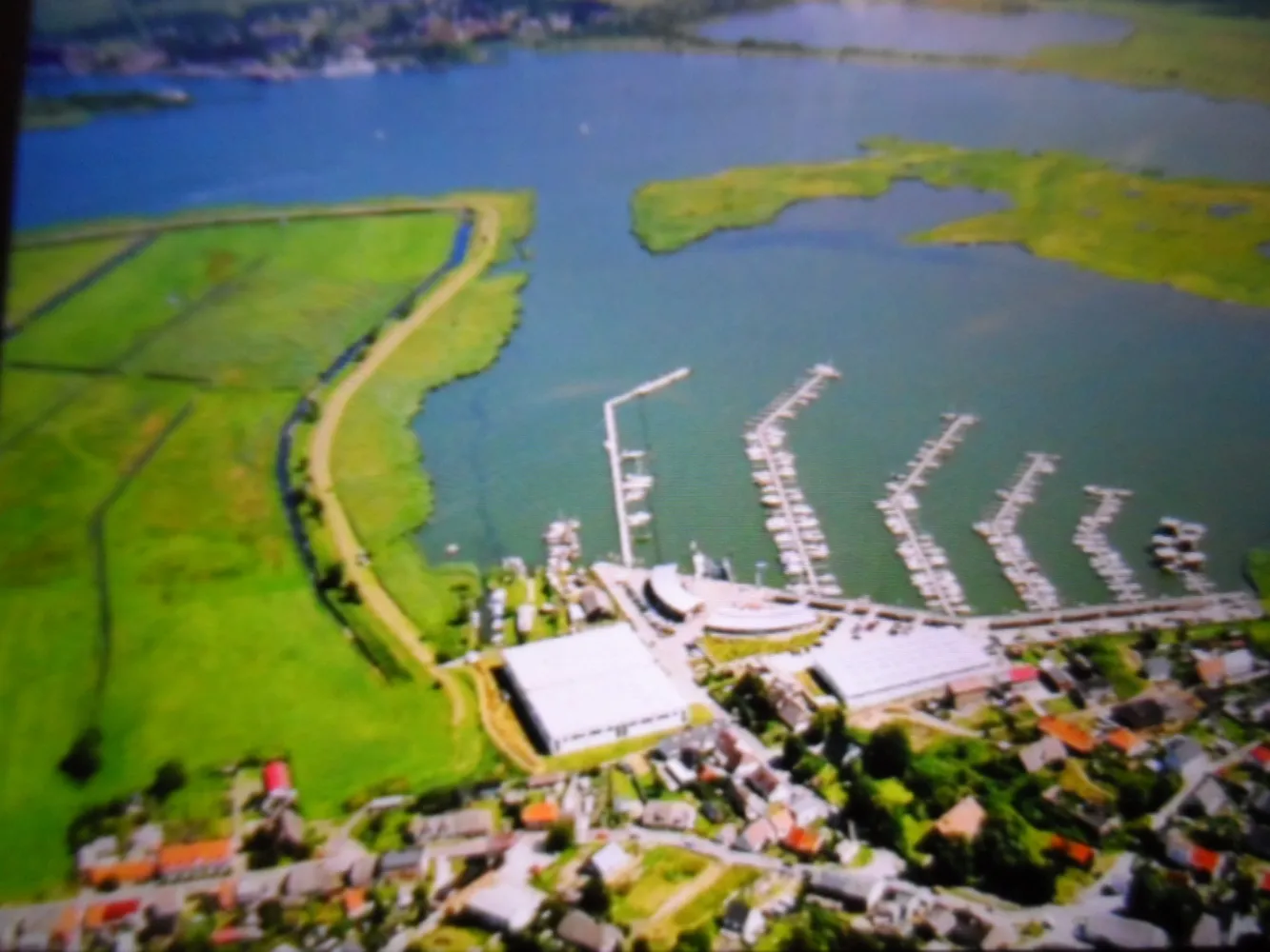 INSEL USEDOM -17440 KRöSLIN Blick zum Hafen am Peenestrom Mecklenburg Vorpommern (Ostsee), Vorpommern Greifswald Kreis – Bild 1