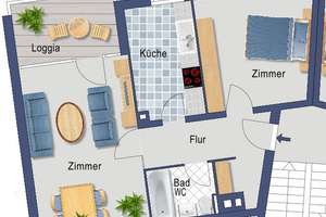 AKTION! Selbstnutzer! Gemütliche Eigentumswohnung in begehrter Lage – Podbielskiallee 75, 14195 Dahlem, Berlin – Vorschaubild 17