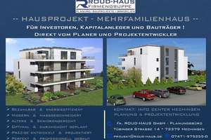 + EXKLUSIVES MEHRFAMILIENHAUS-PROJEKT MIT BAUGENEHMIGUNG! + – Die vollständige Adresse der Immobilie erhältst du vom Anbieter., 78078 Niedereschach – Vorschaubild 1
