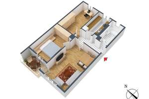 West-Balkon & Abendsonne - modernisiert, gemütlich & gepflegt - TL-Bad mit Wanne - inkl. EBK – Die vollständige Adresse der Immobilie erhältst du vom Anbieter., 70437 Rot, Stuttgart – Vorschaubild 20