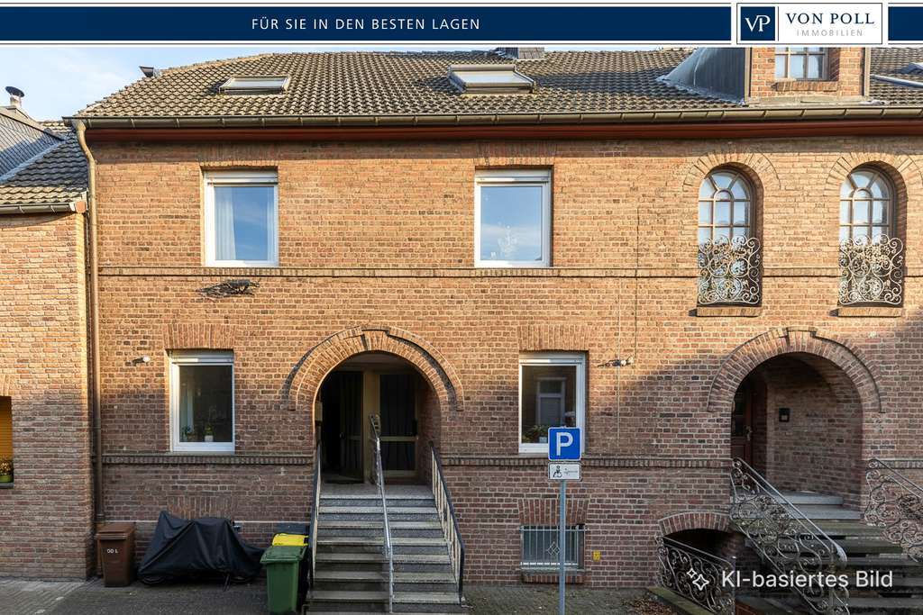 Immobilie in Rommerskirchen - Charmantes, zentral gelegenes Reihenhaus mit sonnigem, kleinen Garten ! - Bild 0