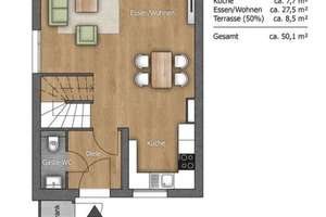 5 Zimmer Reihenmittelhaus, Neubau, kleine Terrasse alles zur Miete – Gerberstrasse 55c, 38448 Brackstedt, Wolfsburg – Vorschaubild 13