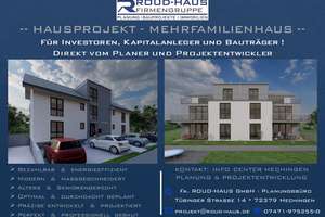 + EXKLUSIVES MEHRFAMILIENHAUS-PROJEKT MIT BAUGENEHMIGUNG! + – Die vollständige Adresse der Immobilie erhältst du vom Anbieter., 72461 Albstadt – Vorschaubild 1