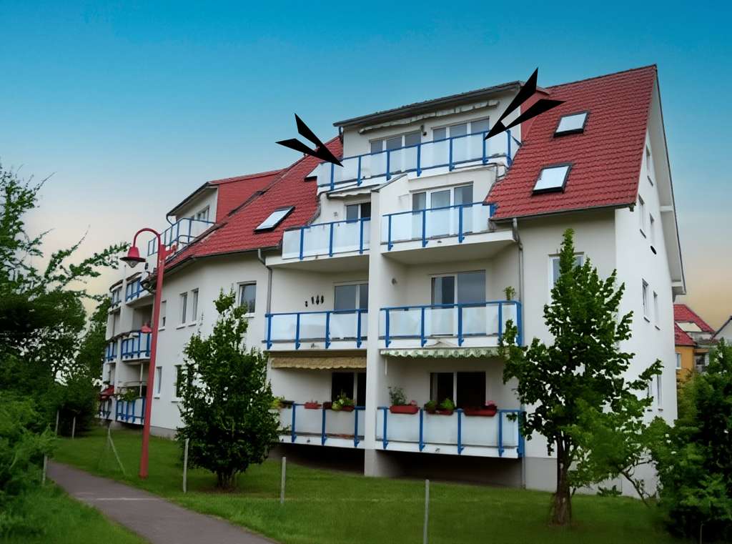 Immobilie in Windischleuba - Attraktive Kapitalanlage mit Entwicklungspotenzial – vermietete ETW mit großem Balkon  - Bild 1