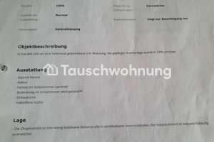 Tauschwohnung: Helle 2-Z-Wohng. am Marienplatz gegen 3 Zimmer Reudnitz