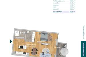 Loft mit Lift - charmante 2 Zimmer Wohnung mit Einbauküche!  – Straße der Nationen 80, 9111 Zentrum, Chemnitz – Vorschaubild 13