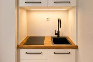 Stilvolles Boutique-Apartment mit großem Balkon im Kräherwald – komplett möbliert und ausgestattet – Zamenhofstraße 26, 70197 Kräherwald, Stuttgart – Vorschaubild 3