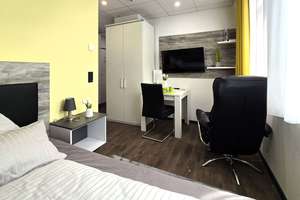 Smartes Single-Apartment, klein, aber komplett ausgestattet zum Wohlfühlen, zentral Offenbach – 63065 Hochschule für Gestaltung, Offenbach am Main – Vorschaubild 2